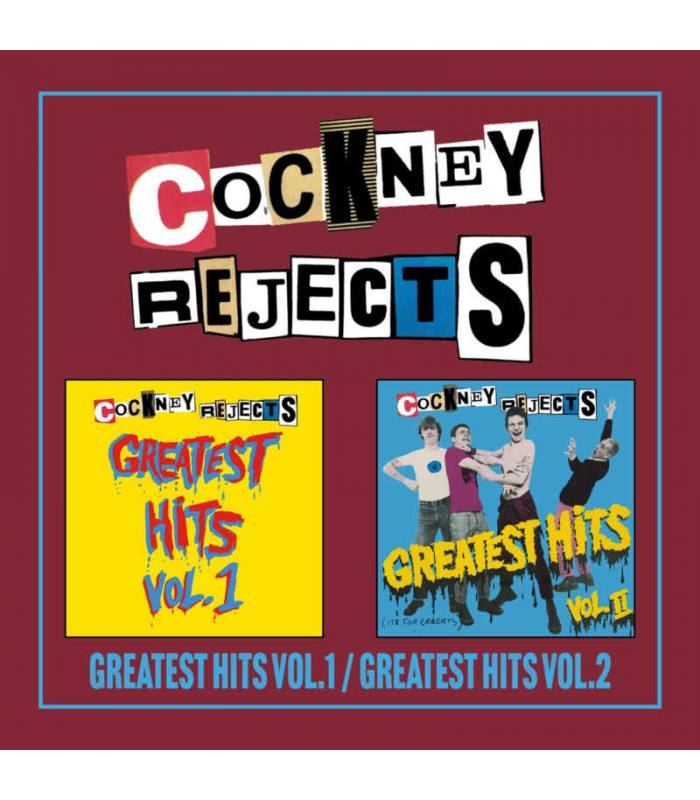 Comprar CD de Cockney Rejects - Greatest Hits V.1+V.2 Expanded doble